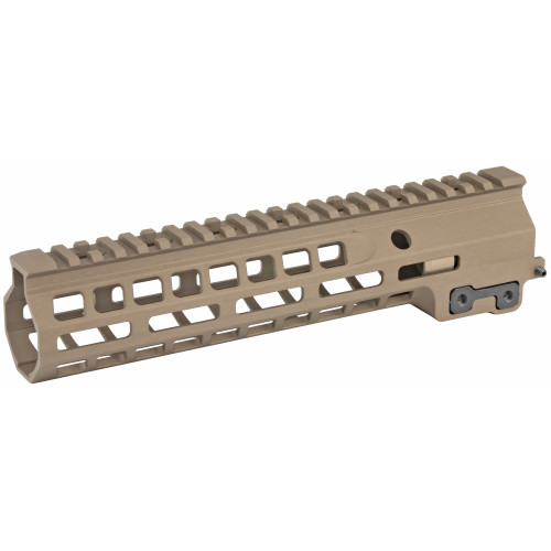 Geissele Automatics MK14, Super Modular Rail, Handguard, 9.3", M-LOK, Barrel Nut Wrench Sold Separately (GEI-02-243), Gas Block Not Included, Desert Dirt Color, Product Finishes, Shade Variations and Other Imperfections Are Normal Due to the Manufac