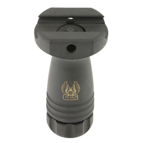 GG&G, Inc. Vertical Forend Grip, Fits Picatinny, Short, Fits AR-15, Black GGG-1543