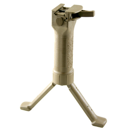 GRIP Grip Pod, Fits Picatinny, Steel Reinforced Legs, Cam Lever, Tan GPS-V2-CL-T