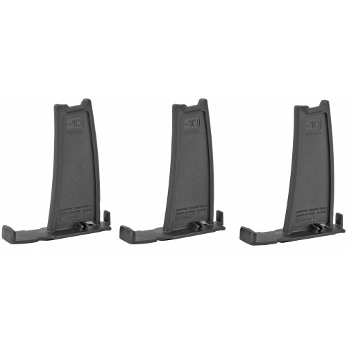 Magpul Industries Minus 10 Round Limiter, Fits PMAG 7.62x51 LR/SR GEN M3, Black, 3 Pack, Does Not Make Banned Magazines Legal MAG563-BLK