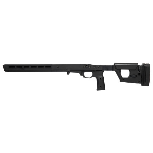 Magpul Industries Pro 700 Chassis, Fits Remington 700 Short Action, Fits Most AICS Pattern Magazines, Billet Aluminum/ Magpul Polymer Material, Fully Adjustable/Ambidextrous, Push Button Folding Stock, Black MAG802-BLK
