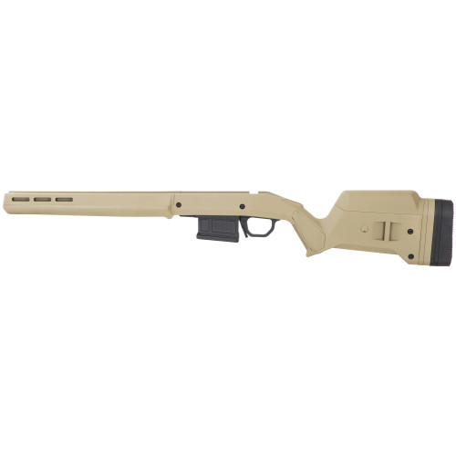 Magpul Industries Hunter American Stock, Fits Ruger American Short Action, Includes Magpul's Bolt Action Magazine Well and 1 PMAG 5 7.62 AC, Flat Dark Earth MAG931-FDE
