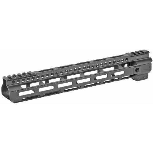 Midwest Industries Light Weight M-LOK Handguard, Fits AR-15 Rifles, 12.625" Free Float Handguard, Wrench and Mounting Hardware Included, 5-Slot Polymer M-LOK Rail included, Black MI-CRLW12.625