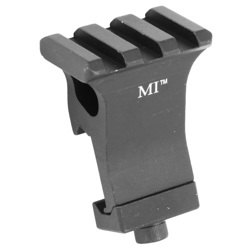 Midwest Industries Mount, Picatinny Offset Rail at 22.5 Degrees (1 O'clock) Position, Black MI-R22.5