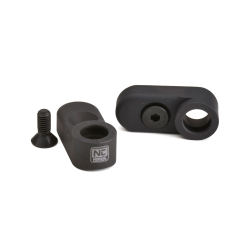 Nordic Components QD Plate for NC Shotgun Barrel Clamp, Attaches to Clamp with Included Fastener, Compatible with Standard Push-Button QD Swivels QDA-BCL-ASM