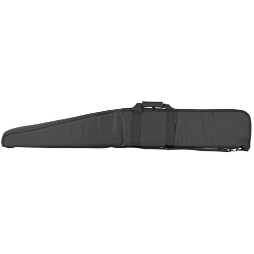 NCSTAR 2958 Series Shotgun Case, Black, Nylon, 54" Length, Metal Lockable Zipper Pulls, Includes Adjustable 2" Shoulder Strap with Shoulder Pad CVSHB2958-54