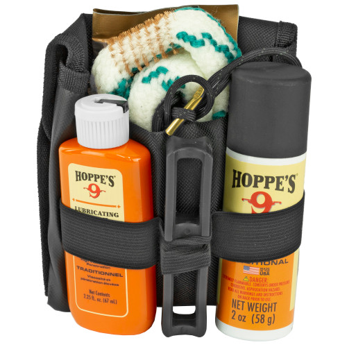 Hoppe's Soft Sided Cleaning Kit 12 Gauge Shotgun, Clam Pack 34035
