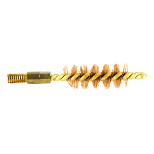 Pro-Shot Products Bronze Pistol Brush, #8-36 Thread, For 38/357 Caliber, Clam Pack 38P