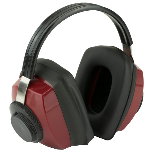 Radians Competitor Earmuff, Red, NRR 26 CP0300CS