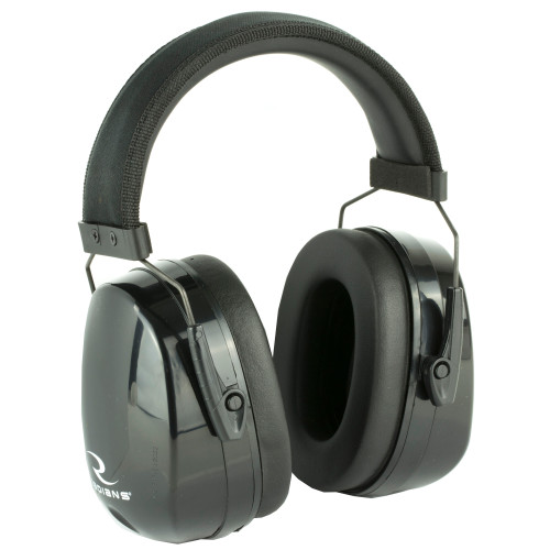 Radians Maximus, Earmuff, Black, NRR 38, Includes Set of Ear Plugs MX0100CS