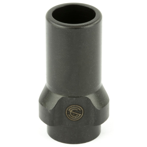 SilencerCo 3-Lug Muzzle Device, 9MM, 1/2X28, Black Finish AC2604