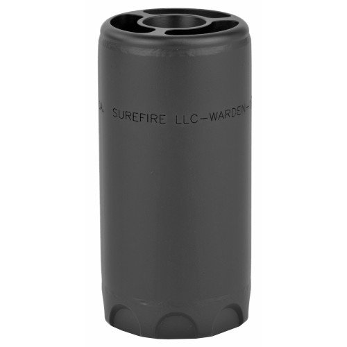 Surefire Warden Blast Regulator, Flash Suppressor, 556NATO, Black, 1/2 x 28 RH WARDEN-1/2-28-BK