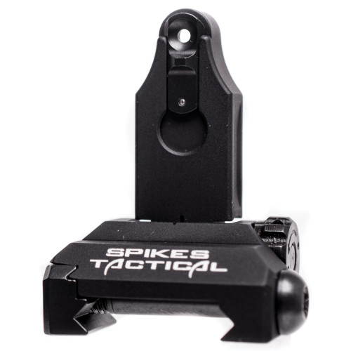 Spike's Tactical Rear Folding Micro Sight, Generation 2, Black Finish SAS81R1