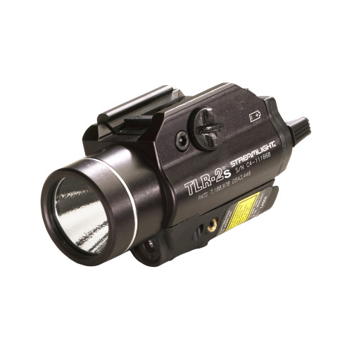 Streamlight TLR-2 Tac Light, 300 Lumens, With Laser, Strobe, Black 69230