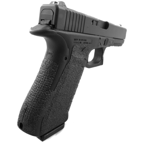 TALON Grips Inc Rubber, Grip, Adhesive Grip, Fits Glock Gen4 17, 22, 24, 31, 34, 35, 37 No Backstrap, Black 113R