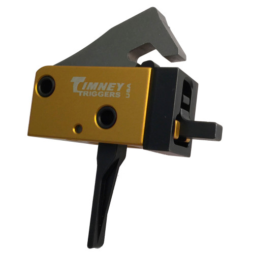 Timney Triggers Trigger, 3LB Pull Weight, Curved Shoe, Fits AR PCC, Not Adjustable, Black Finish 681