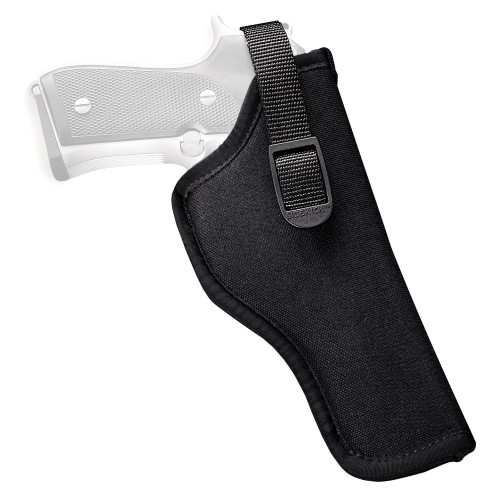 Uncle Mike's Hip Holster, Size 0, Fits Small Revolver With 3" Barrel, Right Hand, Black 8100-1