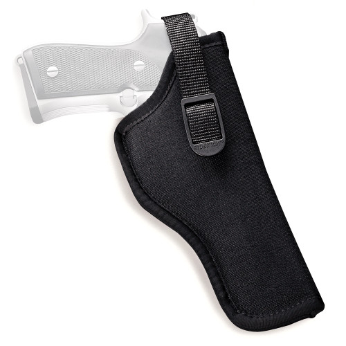 Uncle Mike's Hip Holster, Size 2, Fits Large Revolver With 4" Barrel, Right Hand, Black 81021