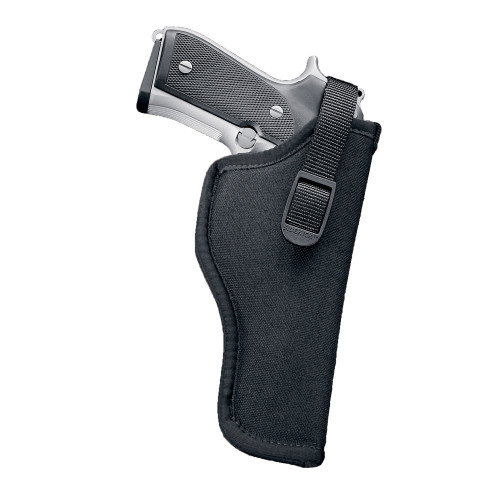 Uncle Mike's Hip Holster, Size 7, Fits 3.5"-5" Barrel Single Action Revolvers, Right Hand, Black 81071