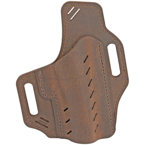 Versacarry Guardian Series Water Buffalo Belt Holster, Fits 1911 Style Pistols with 4.25" Barrel, Right Hand, Distressed Brown Leather G2BRN