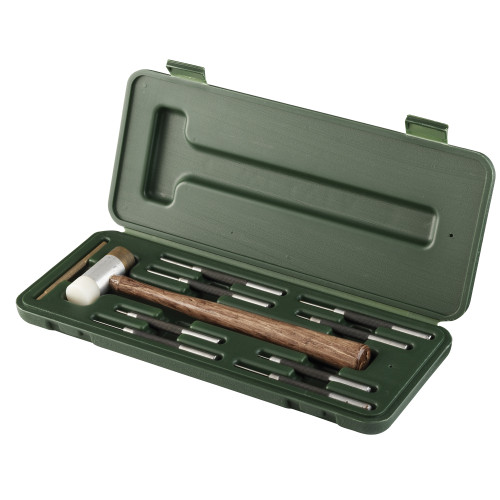 Weaver Weaver, Gunsmithing Tool Kit, Hammer & Punch Set, Green Case 849723