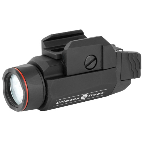 Crimson Trace Corporation Rail Master Tactical Light, Fits 1913 Picatinny Rail, High Beam, Low Beam, Strobe, And Momentary Modes, 1 Hour 50 Min Runtime at 110 Lumen, 1 Hour 5 Min Runtime at 420 Lumen on one CR123 Battery, Anodized Aluminum, Waterpro