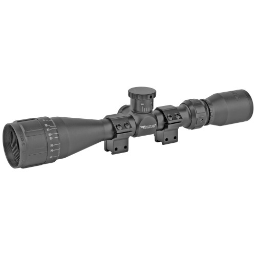 BSA Optics Sweet 17, Rimfire Scope, 3-12X40mm, 1" Maintube, 30/30 Duplex Reticle, Black, Designed for 17 HMR 17-312X40AOWRTB