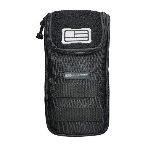 Evolution Outdoor Tactical 1680 Series, Tactical Accessory Pouch, Black Color, 1680 Denier Polyester, Molle Compatible 51282-EV