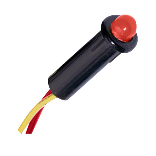 Paneltronics LED Indicator Light - Red - 120 VAC - 1\/4"