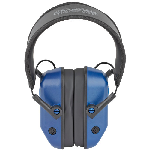 Champion Traps & Targets Vanquish Electronic Earmuff, Blue 40979