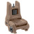 Magpul Industries MBUS 3 Back-Up Front Sight, Tool-Less Elevation Adjustment Similar to MBUS Pro, Ambidextrous Push-Button Deployment, Fits Picatinny Rails, Flip Up, Flat Dark Earth MAG1166-FDE