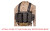 BLACKHAWK Commando Chest Harness, 4 Magazine Pouches, Black 55CO00BK