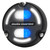 Hella Marine Apelo A2 Blue White Underwater Light - 3000 Lumens - Black Housing - Charcoal Lens w\/Edge Light