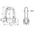 Wichard Self-Locking D Shackle - 12mm Diameter - 15\/32"
