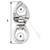 Wichard HR Quick Release Snap Shackle With Large Bail -145mm Length - 5-45\/64"