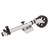 Fulton XLT 1500 lbs. Swing Away Bolt-On Jack w\/12" Travel & 8" Poly Wheel - Sharkskin Finish