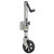 Fulton XLT 1500 lbs. Swing Away Bolt-On Jack w\/12" Travel & 8" Poly Wheel - Sharkskin Finish