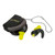 Allen ULTRX Adjustable Ear Plugs, Gray/Neon Yello, Includes Carrying Pouch 4103