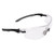 Allen Company ULTRX Keen Safety Glasses, Anti-fog/Anti-scratch, Black/Clear Frame, Clear Lens 4142
