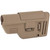 B5 Systems Collapsible Precision Stock, Flat Dark Earth, Medium Length Cheek Riser CPS-1305