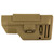 B5 Systems Collapsible Precision Stock, Coyote Brown, Long Length Cheek Riser CPS-1414