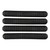 B5 Systems Rail Covers, 4 Pack, Fits M-LOK Rails, Matte, Black RCM-1256