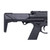 Q Shorty Stock, Black, 2 Position, Fits AR/M4 Receivers, Includes Recoil Spring and 3oz Buffer Q-ACC-SHORTY-STOCK-BLK