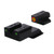 TRUGLO Tritium Pro, Sight Set, For S&W Bodyguard, Green Tritium, Orange Ring on Front Sight TG-TG231MP2C
