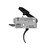 TriggerTech MIL-SPEC, Curved Trigger, Single Stage, 5.5LB Pull, Fits AR-15, Anodized Finish, Black AH0-SDB-55-NNC