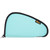 US PeaceKeeper Pistol Case, 11"x6", 600 Denier Polyester, Robin's Egg Blue P21211