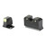 XS Sights R3D 2.0, Suppressor Height Night Sight, For S&W M&P OR Full Size & Compact, Green Front Outline, Green Tritium Front/Rear SW-R205P-6G