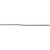 Yankee Hill Machine Co Mid Length Gas Tube with Roll Pin, Black YHM-BL-04M