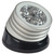 Lumitec Zephyr LED Spreader\/Deck Light -Brushed, Black Base - White Non-Dimming