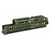 Midwest Industries Alpha Quad Rail, Picatinny Handguard, Fits AK Style Firearms, 10", Anodized Finish, Olive Drab Green MI-AK-ALPHA-QR-10-ODG